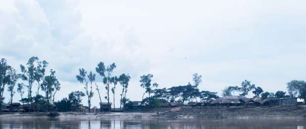riverbank erosion IN BANGLADESH