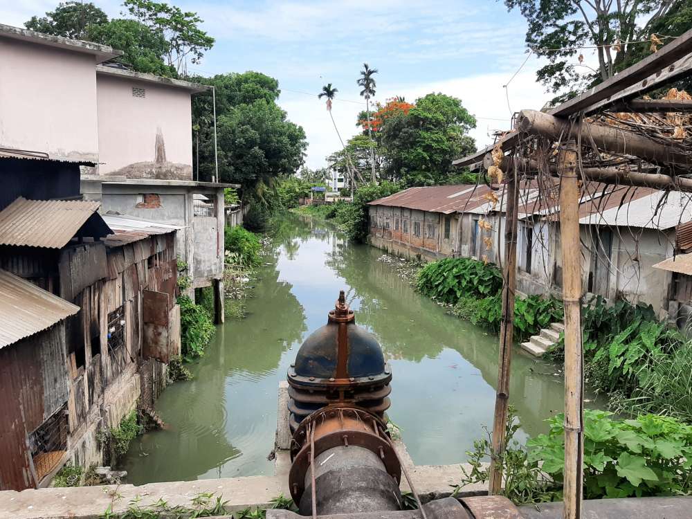 Deterioration of the "Jail Khal" in Barishal City Corporation (BCC)