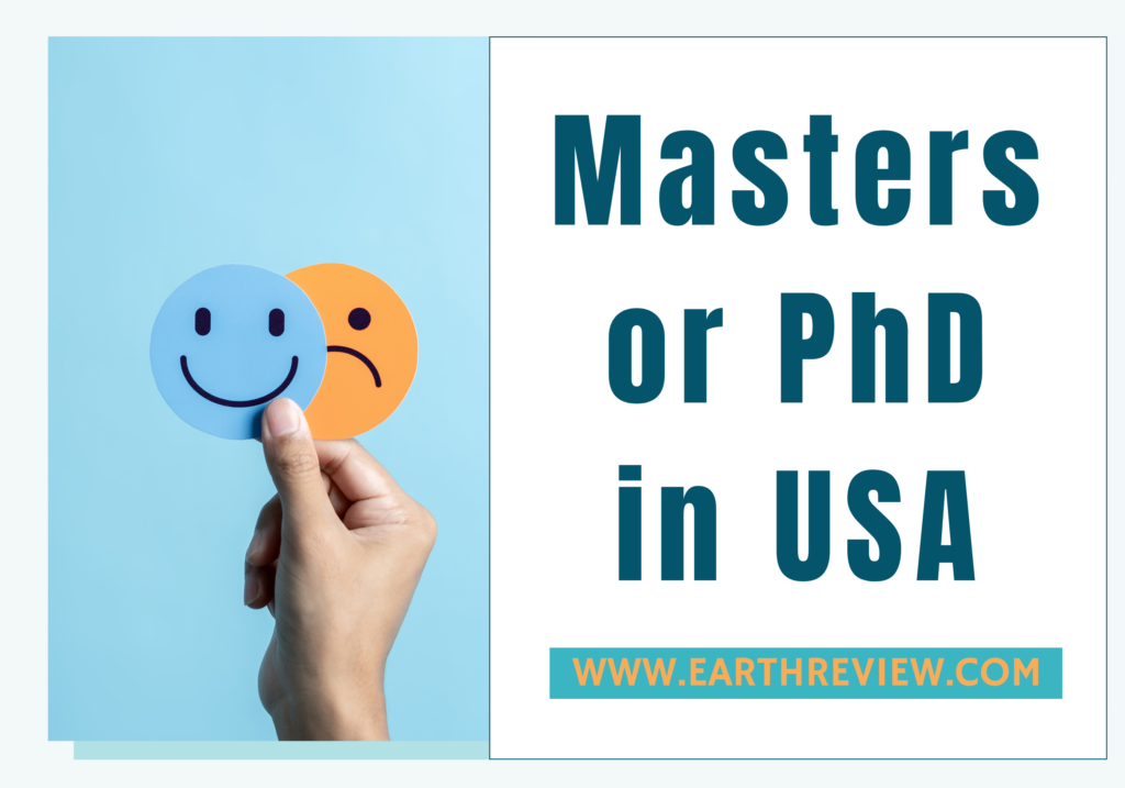 Masters or PhD in USA