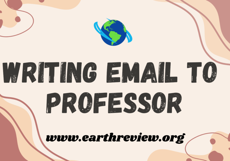 Writing Email to Professor