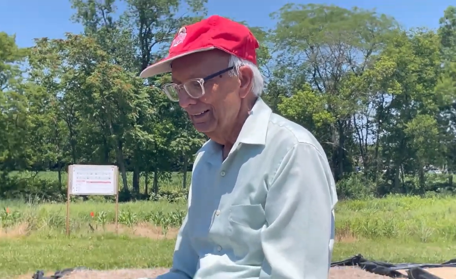 SOIL SCIENTIST DR RATTAN LAL SUPERVISED MD NAYEM HASAN MUNNA AT LAL CARBON CENTER AT THE OHIO STATE UNIVERSITY