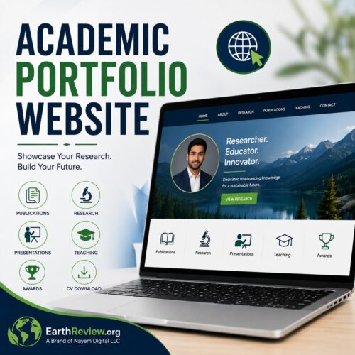 Academic Portfolio Website Development