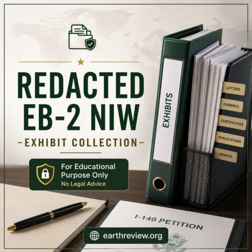Redacted EB-2 NIW Exhibit Collection