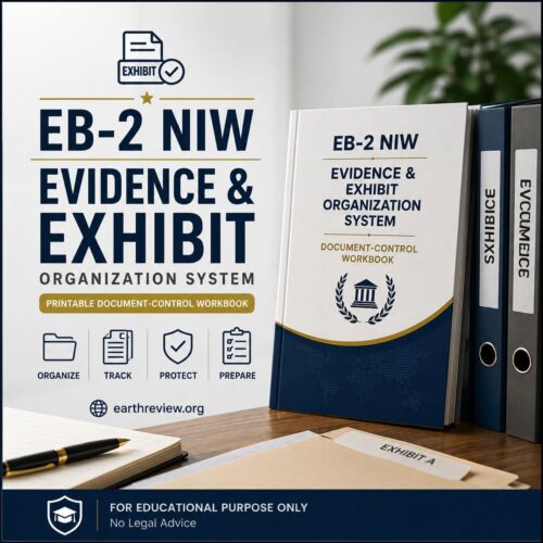 EB-2 NIW Evidence Organization System